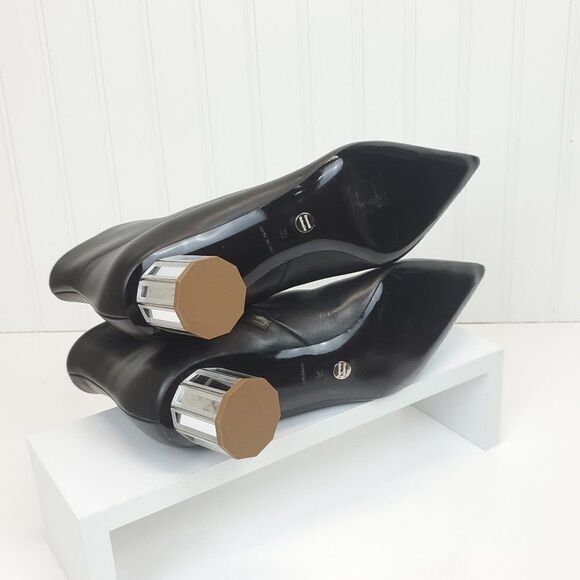 Proenza Schouler Mirrored Facet Heel Pointed Ankle Boots SH-050 - Picture 11 of 16